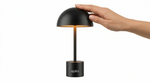 Siplits Minimalist Metal Mushroom Table Lamp - Touch Sensor Ambient Light - Image 4