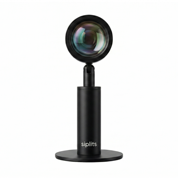 Siplits Aesthetic Sunset Projection Lamp - Modern LED Ambiance Light