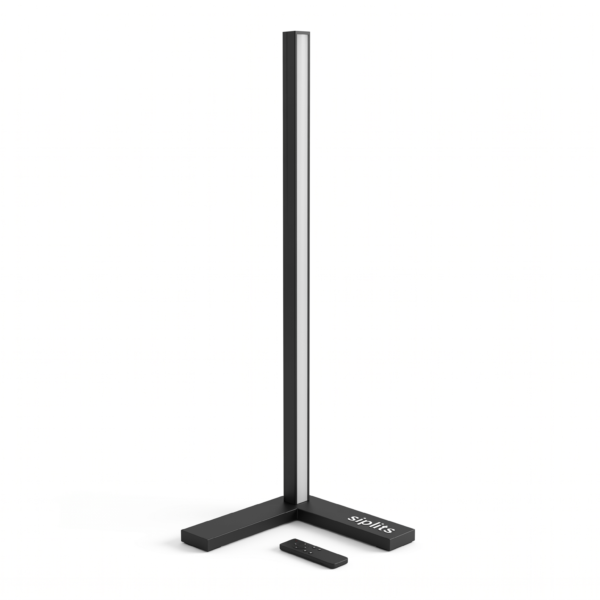 Siplits Modern LED Corner Floor Lamp - RGB Color Changing & Dimmable Ambient Light
